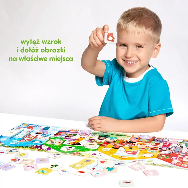CzuCzu. Puzzle Co robimy w przedszkolu. 3+, 4+ - tantis.pl