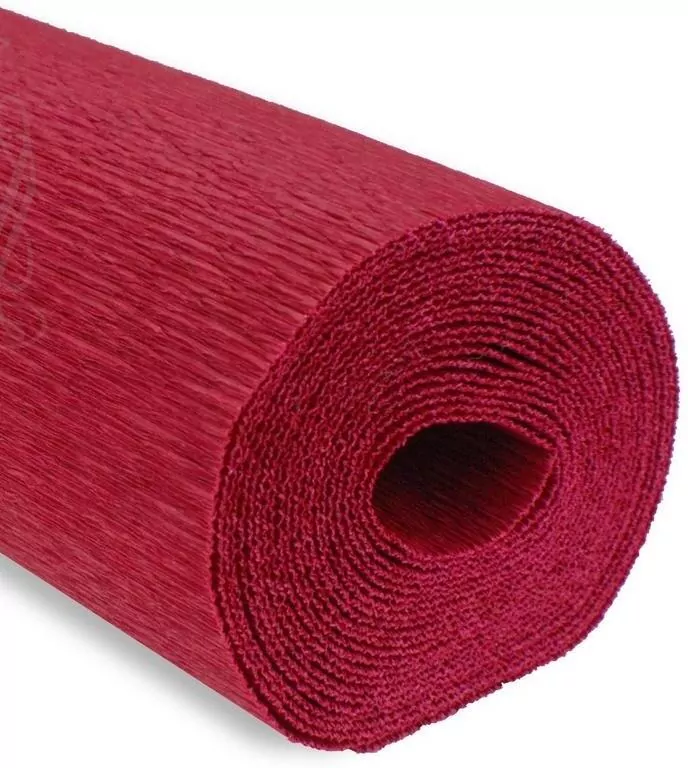 Bibuła Marszczona 50x250cm, Czerwona - tantis.pl