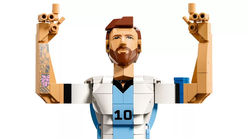 LEGO® Lionel Messi — piłkarska legenda 43015 - tantis.pl