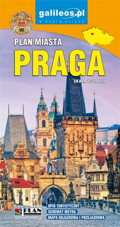 Plan miasta - Praga 1:10 000 - tantis.pl