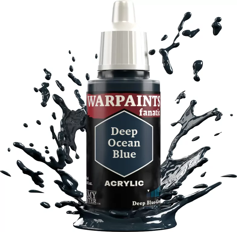 The Army Painter: Warpaints - Fanatic - Deep Ocean Blue - tantis.pl