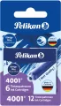 Naboje atramentowe krótkie 2x6szt nieb. PELIKAN - tantis.pl