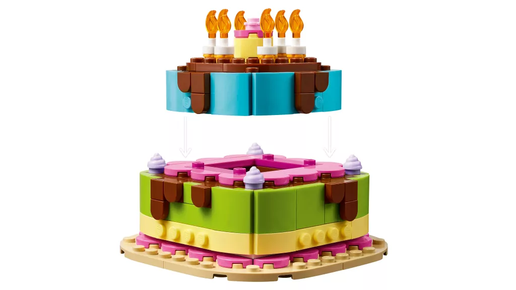 LEGO® Tort na przyjęcie urodzinowe 40815 - tantis.pl