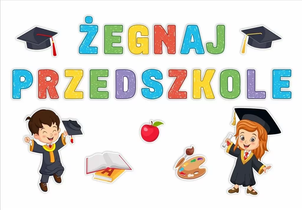 Dekoracje okienne. Żegnaj przedszkole - tantis.pl