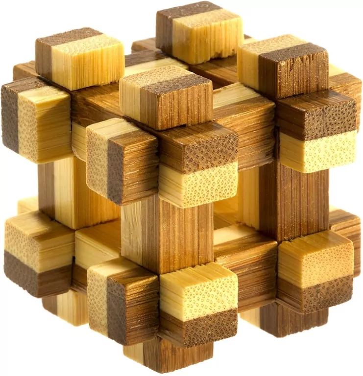 Łamigłówka 3D Bamboo Prison House poziom 4/4 - tantis.pl