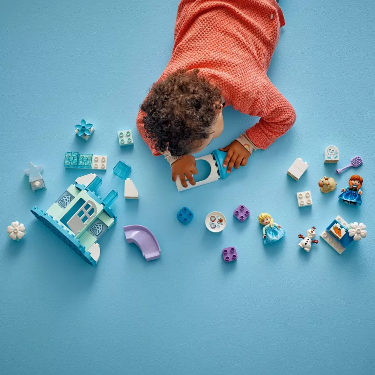 LEGO® Duplo. Przyjęcie w lodowym zamku Anny i Elzy 10455 - tantis.pl