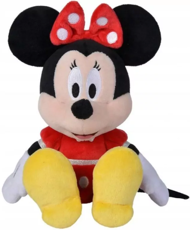 Disney Minnie maskotka pluszowa czerwona 25cm - tantis.pl