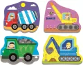 Baby Puzzle. Pojazdy na budowie - tantis.pl