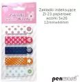 Zakładki indeksujące 12x44mm. Wzorki - tantis.pl