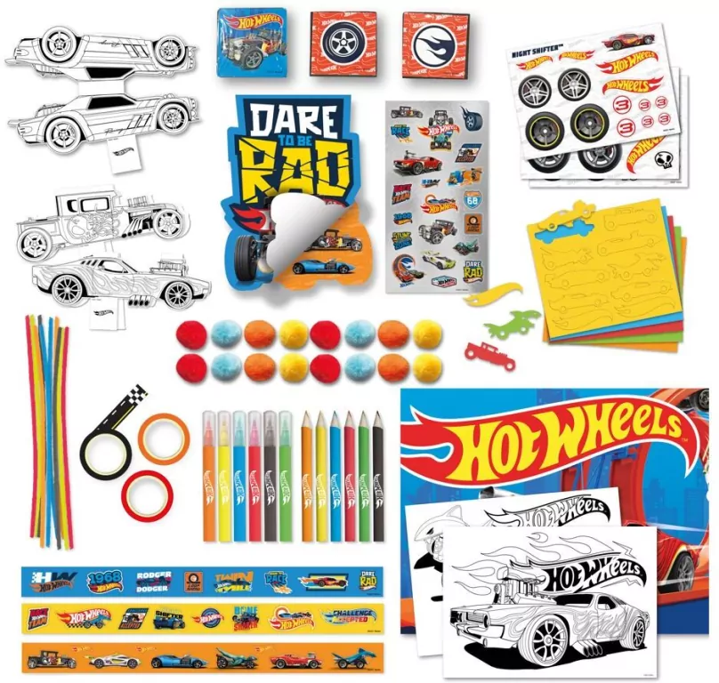 Hot Wheels Mega Bus zestaw kreatywny - tantis.pl