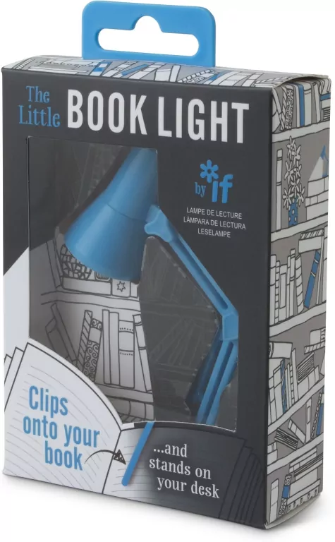 The Little Book LIght. Lampka do książki niebieska - tantis.pl