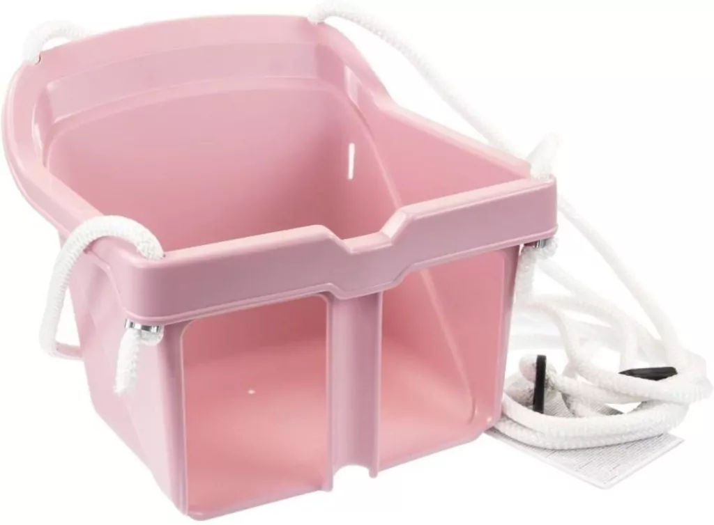 Huśtawka pastel różowy