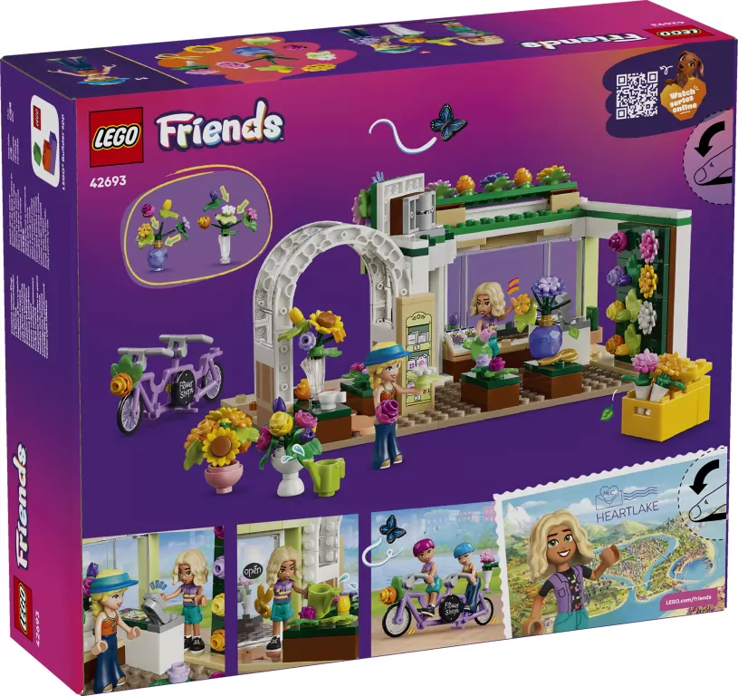 LEGO® Kreatywna kwiaciarnia 42693 - tantis.pl