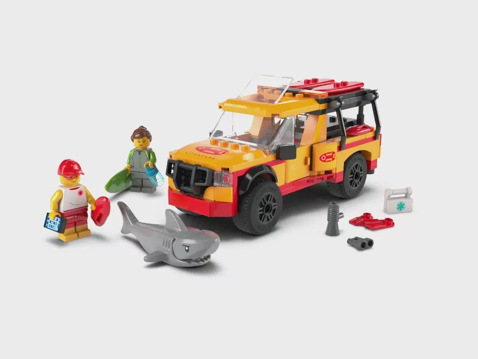 LEGO® City. Furgonetka ratowników plażowych 60453 - tantis.pl