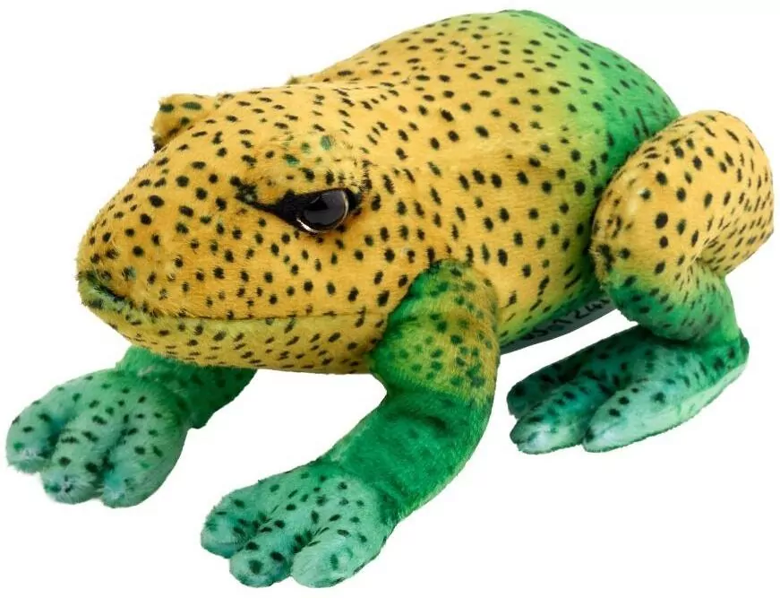 Żaba zielono-żółta 13cm - tantis.pl