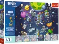 Puzzle 100 Robobot w kosmosie TREFL - tantis.pl