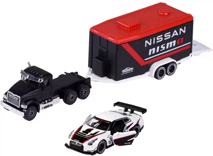 Majorette Pojazdy z przyczepą, mix - tantis.pl