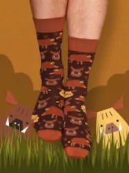 Skarpety długie. Dzik 41-46