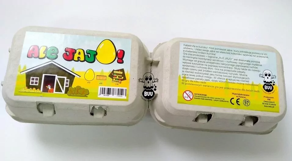 Ale jajo! Gra zręcznościowo-logiczna - tantis.pl
