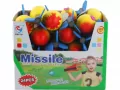 Rakieta piankowa 17cm, mix - tantis.pl
