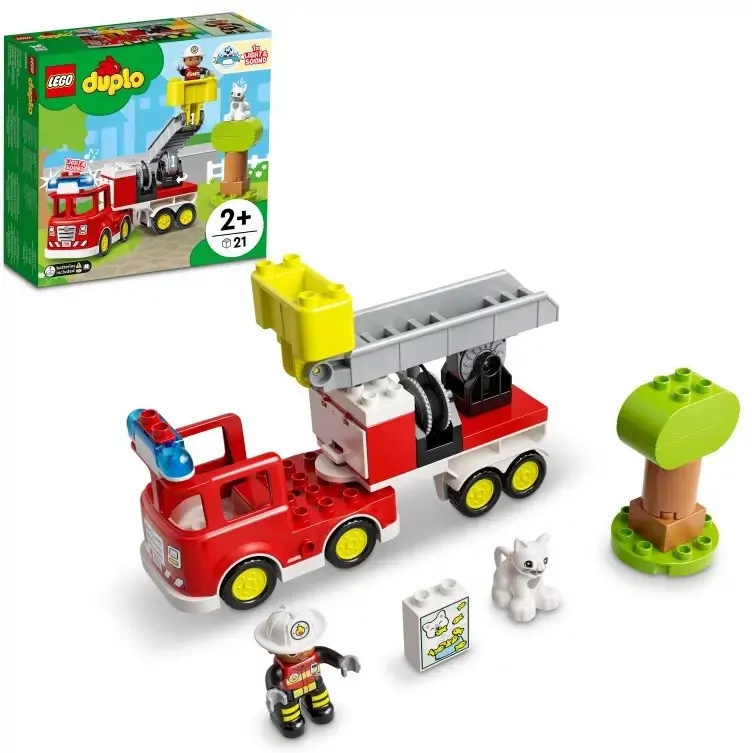 LEGO DUPLO. Wóz strażacki. 10969 - tantis.pl