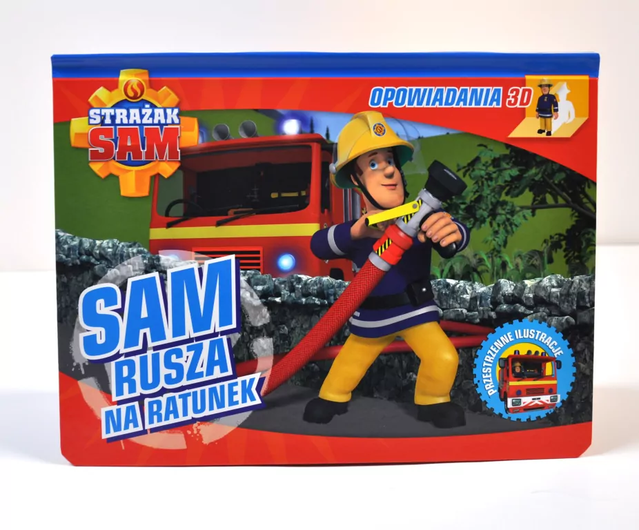 Strażak Sam. Opowiadania 3D. Sam rusza na ratunek - tantis.pl
