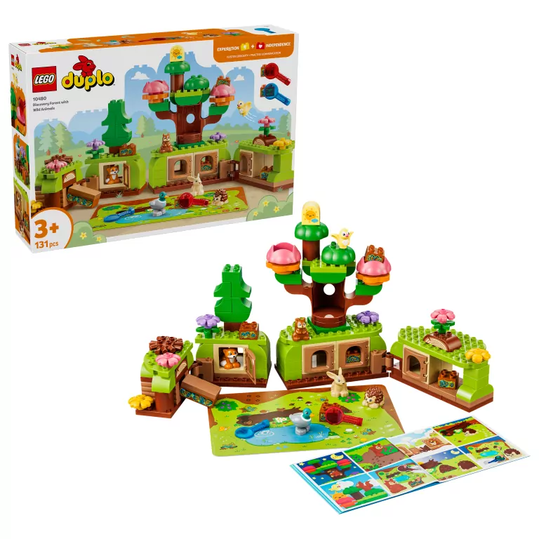 LEGO® Las odkrywców z dzikimi zwierzętami 10480 - tantis.pl