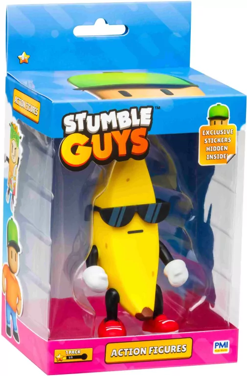Stumble Guys Action Figure Banana Guy - tantis.pl
