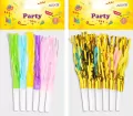Gwizdek pastelowy lub metalizowany 6szt MIX - tantis.pl
