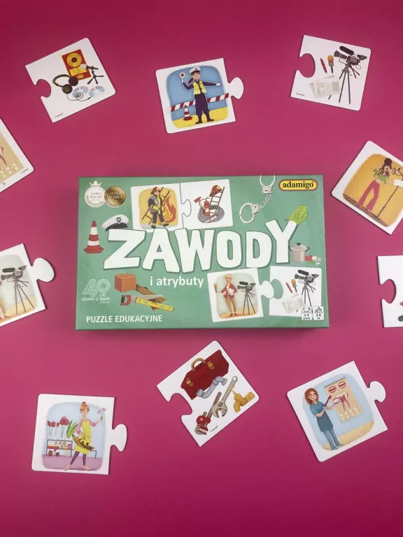 Puzzle. Zawody i atrybuty - tantis.pl