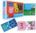 Puzzle 10 układanek  Świnka Peppa - tantis.pl