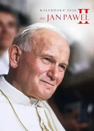 Kalendarz 2026 ścienny wieloplanszowy Święty JP II - tantis.pl