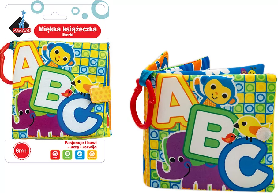 Literki. Miękka książeczka - tantis.pl