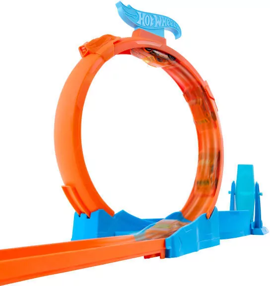 Hot Wheels Track Creator Tor Trzy Pętle - tantis.pl