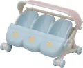 Spacerówka dla trojaczków. Sylvanian Families - tantis.pl