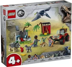 LEGO® Jurassic World. Centrum ratunkowe dla małych dinozaurów 76963