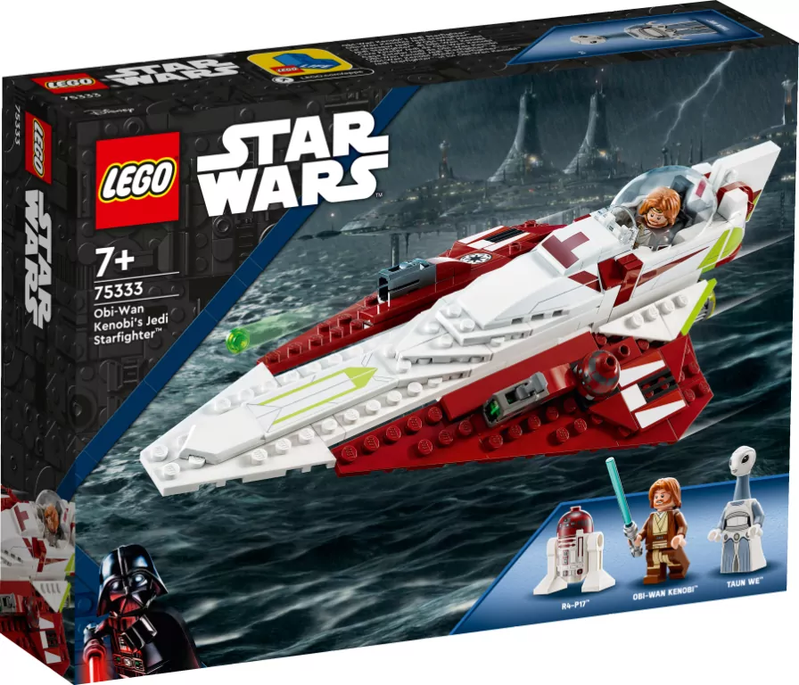 LEGO® Star Wars™. Myśliwiec Jedi Obi-Wana Kenobiego™ 75333 - tantis.pl