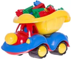 Samochód Pajacyk z klockami