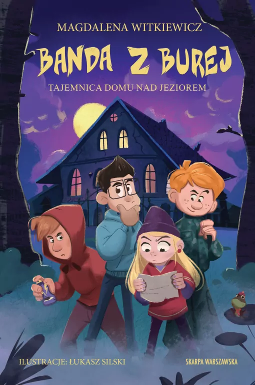 Tajemnica domu nad jeziorem. Banda z Burej. Tom 5 - tantis.pl