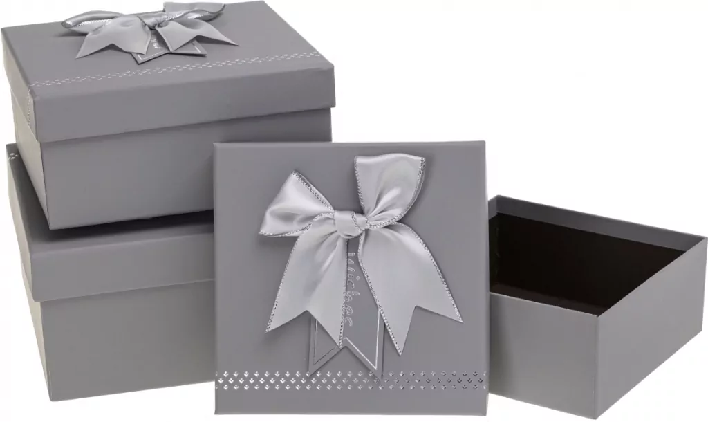 Pudełko prezentowe grey - tantis.pl