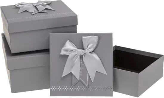 Pudełko prezentowe grey