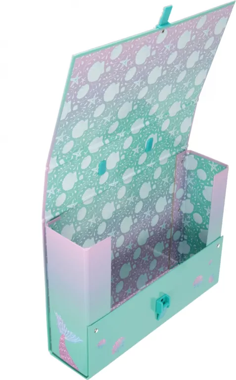 Teczka z rączką A4/95mm Shell - tantis.pl