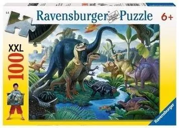 Ravensburger. Puzzle 100  XXL. Kraina gigantów - tantis.pl