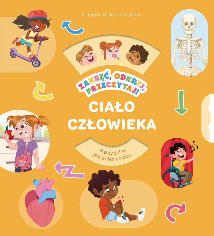 Zakręć, odkryj, przeczytaj! Ciało człowieka - tantis.pl