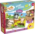Lisciani. Carotina Baby. Logic 3D. Zwierzęta - tantis.pl