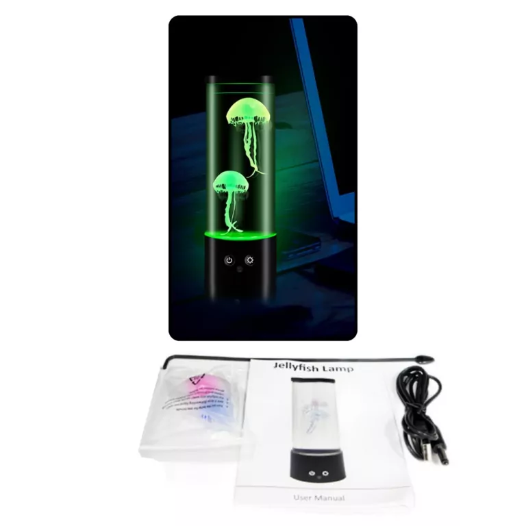Lampka LED z meduzami na baterie MIX - tantis.pl