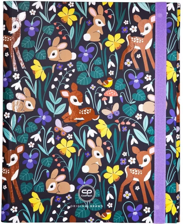 Teczka A4 przestrzenna z gumką Coolpack Oh My Deer - tantis.pl