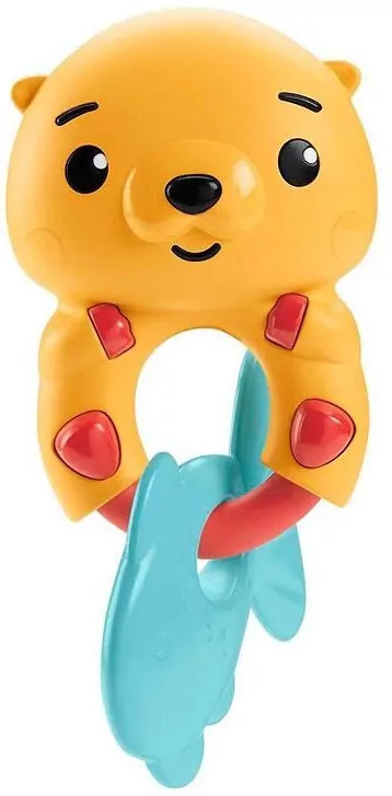 Fisher Price Grzechotka Wesoła Wydra - tantis.pl