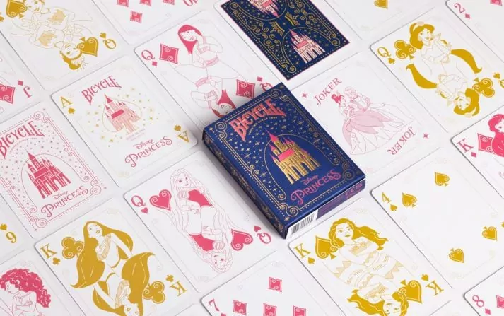 Karty Princess Pink&Navy. Bicycle - tantis.pl