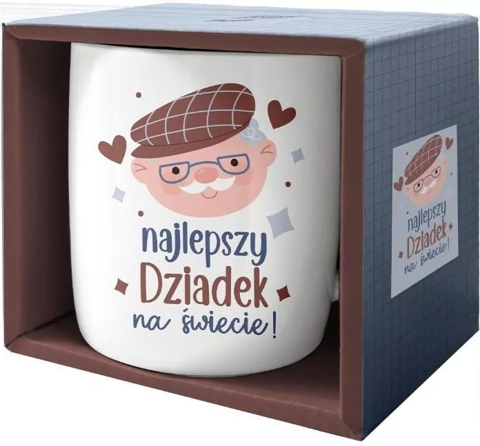 Kubek prezentowy Najlepszy Dziadek - tantis.pl